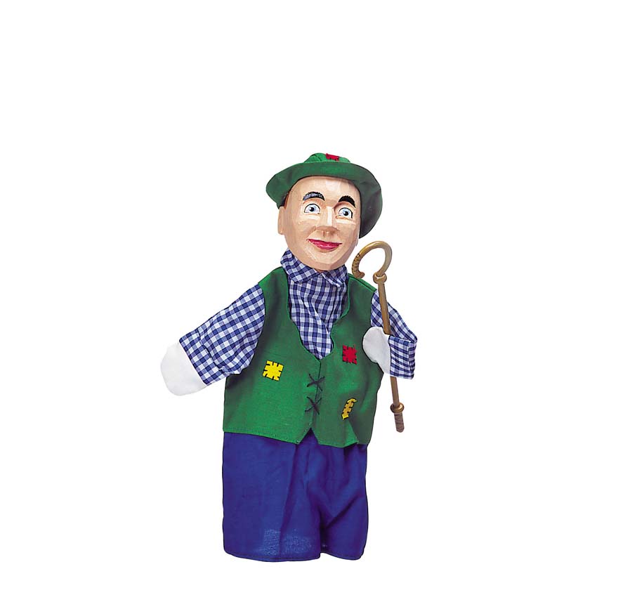 Maňásek s dřevěnou hlavičkou - Jeníček