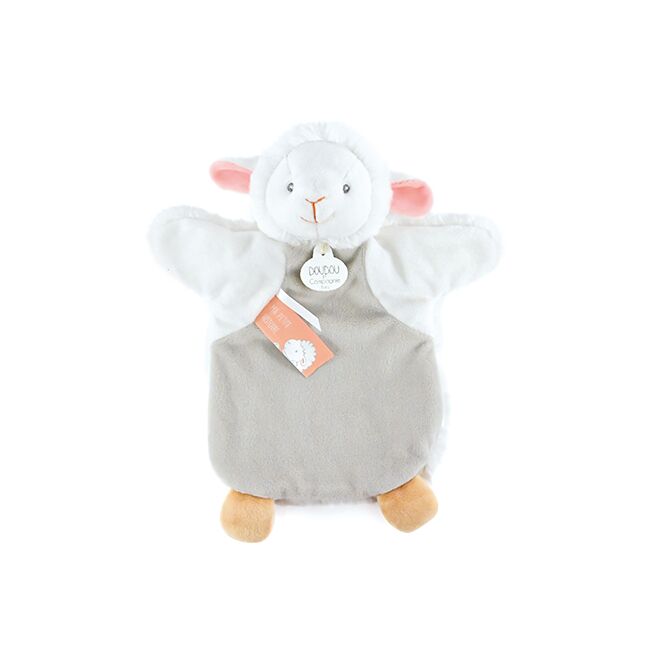 Doudou Plyšový maňásek ovečka 25 cm