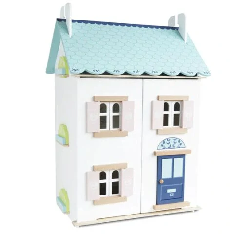 Dřevěný domeček pro panenky Blue Belle