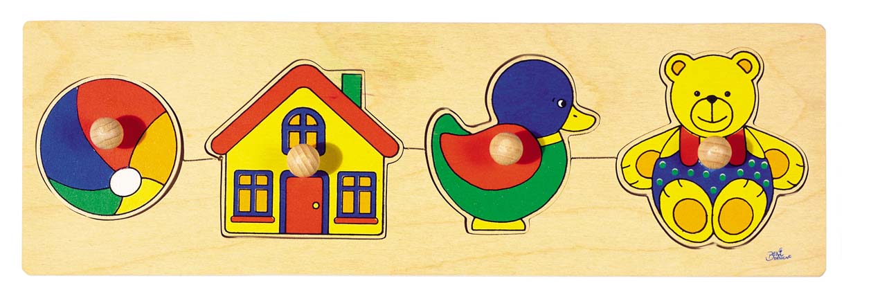 Goki Dřevěné puzzle - Hračky