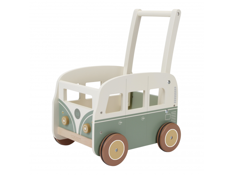 Little Dutch dřevěné chodítko karavan