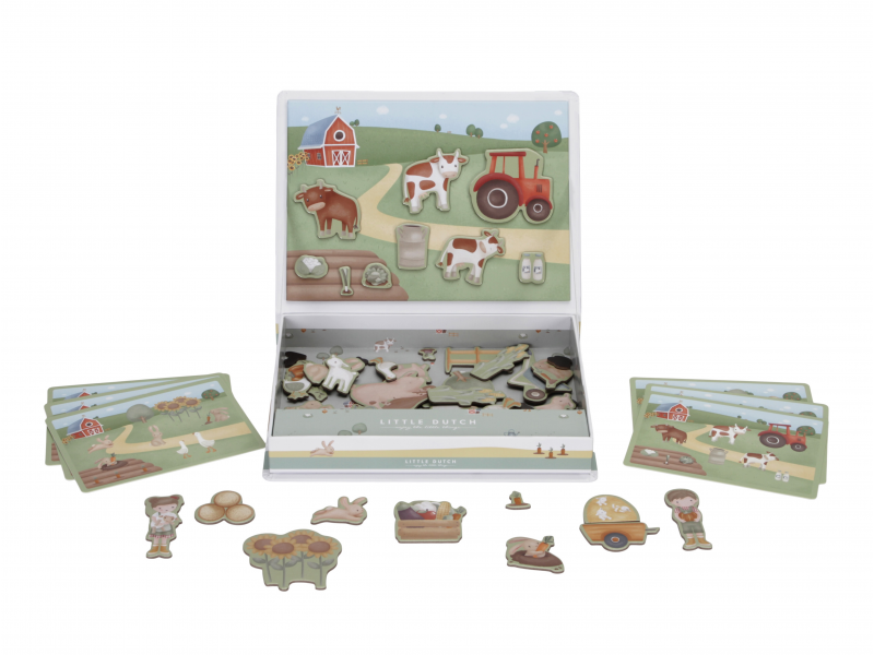 Little Dutch Magnetická hra - Farma