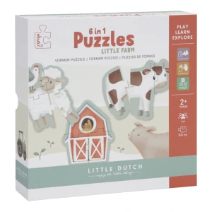 Little Dutch puzzle 6v1 Farma
