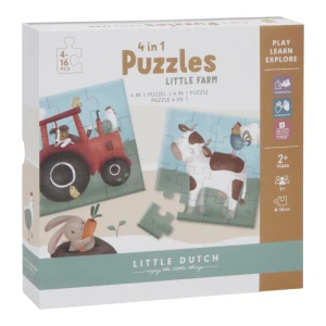 Little Dutch puzzle 4v1 Farma
