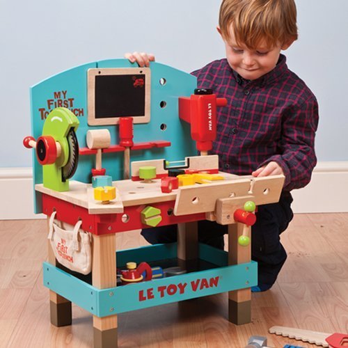 Le Toy Van můj první dřevěný ponk s nářadím
