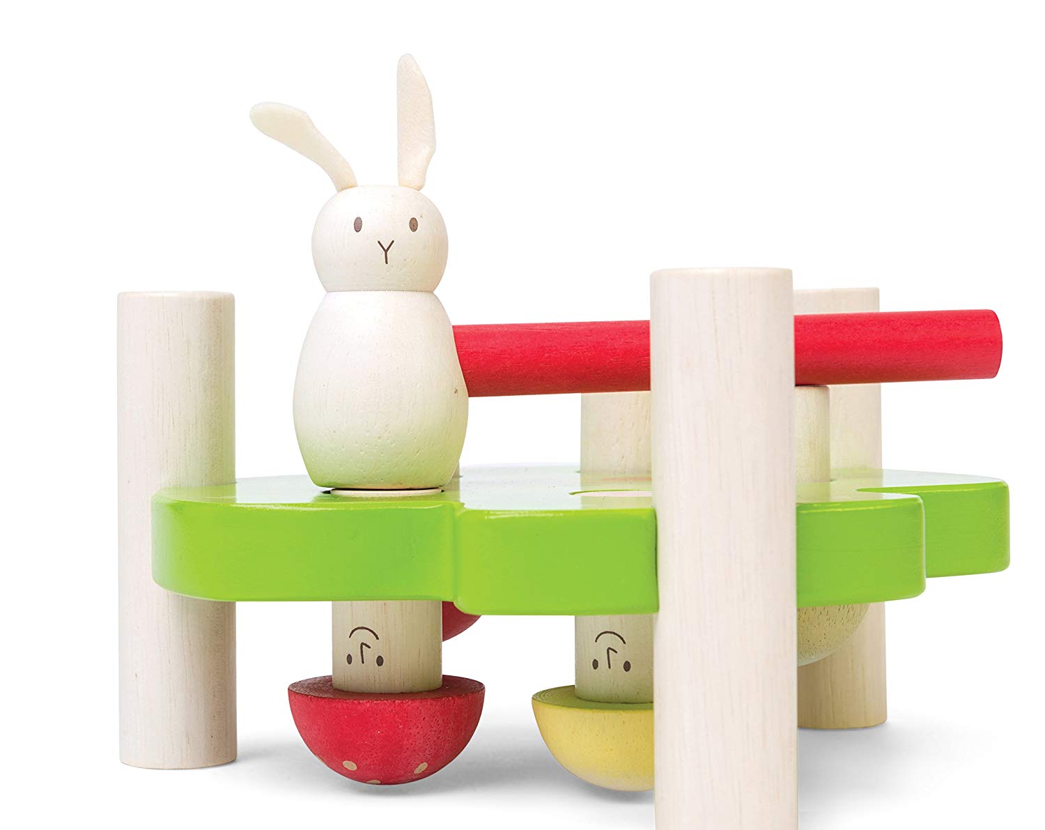 Le Toy Van dřevěná zatloukačka veselé muchomůrky