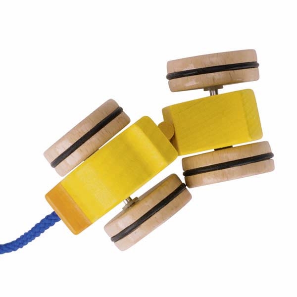 Goki Dřevěná tahací ohebná kačenka