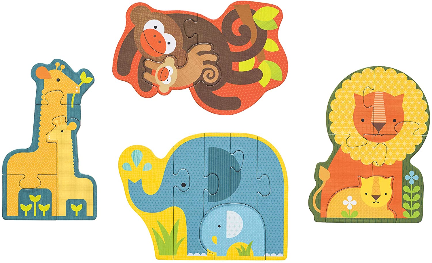 Petitcollage První puzzle mláďata safari