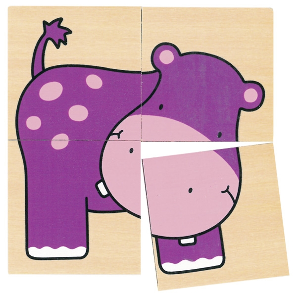 Goki Puzzle a pexeso divoká zvířátka