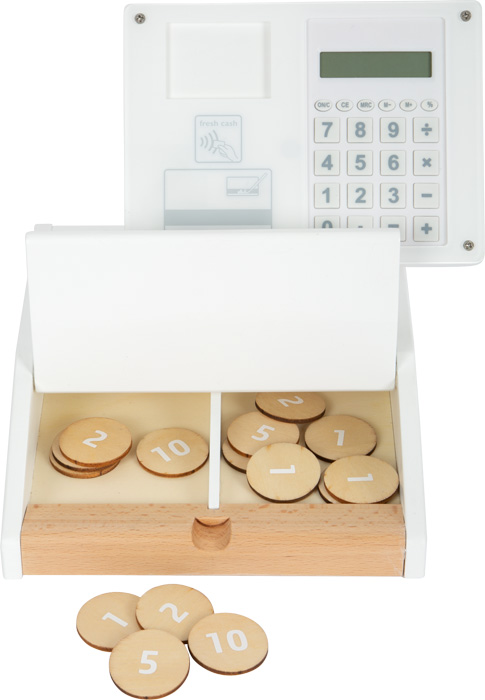 Dřevěná dětská registrační pokladna Fresh