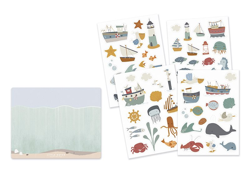 Little Dutch Samolepky na okno Námořnický záliv