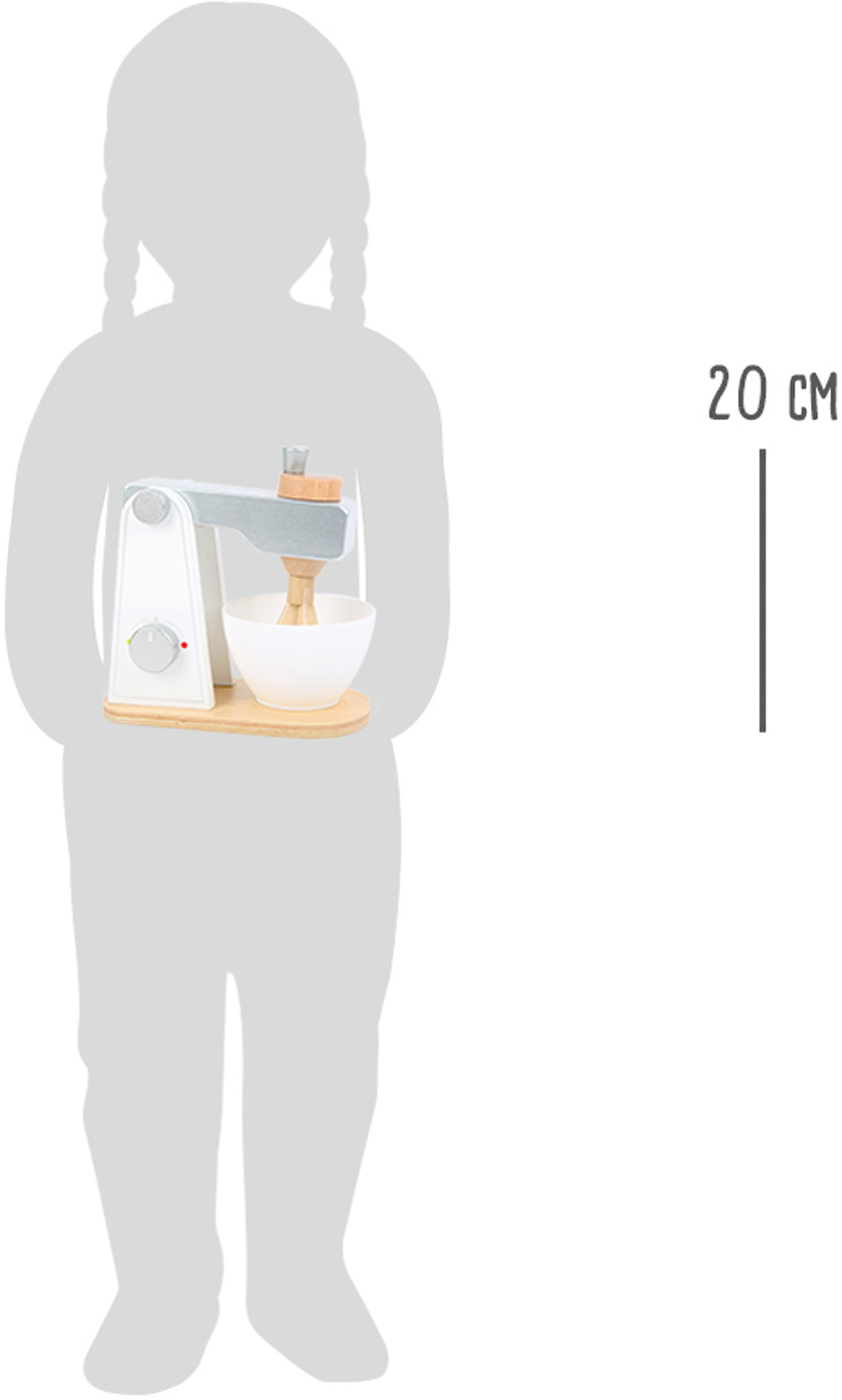 Dřevěný kuchyňský robot