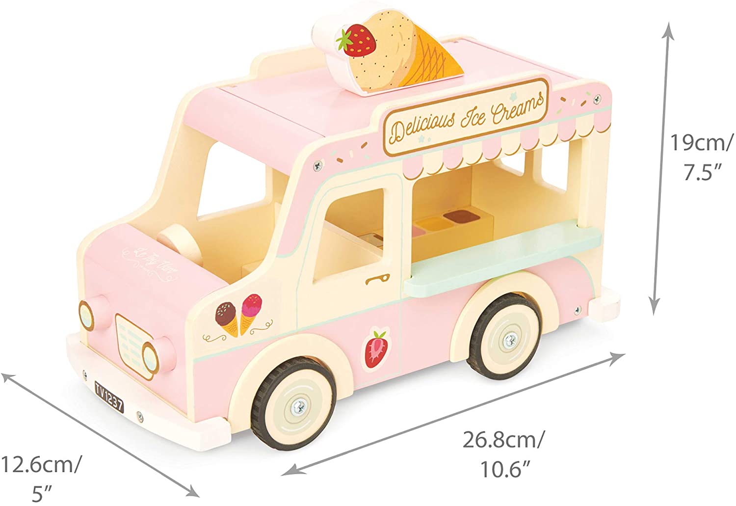 Le Toy Van dřevěný Zmrzlinový vůz