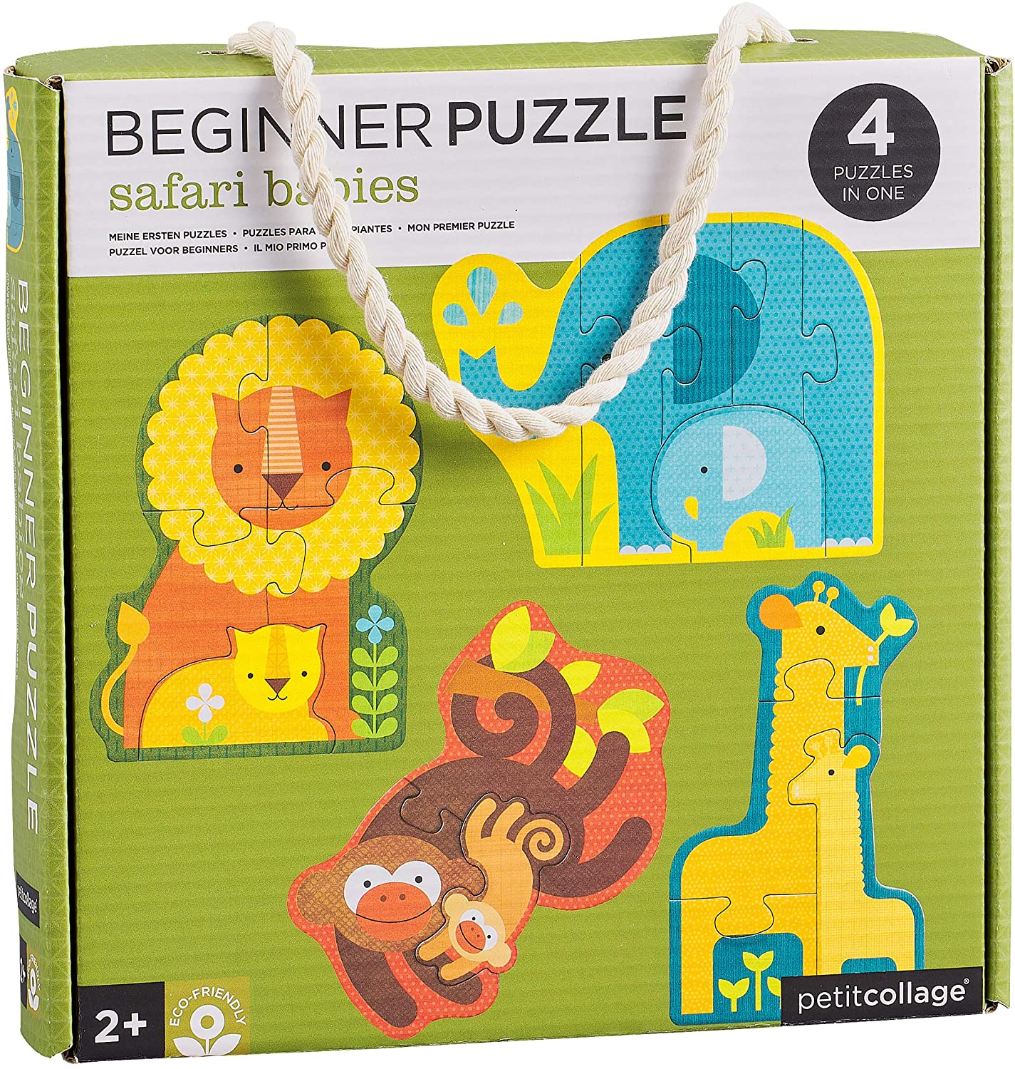 Petitcollage První puzzle mláďata safari