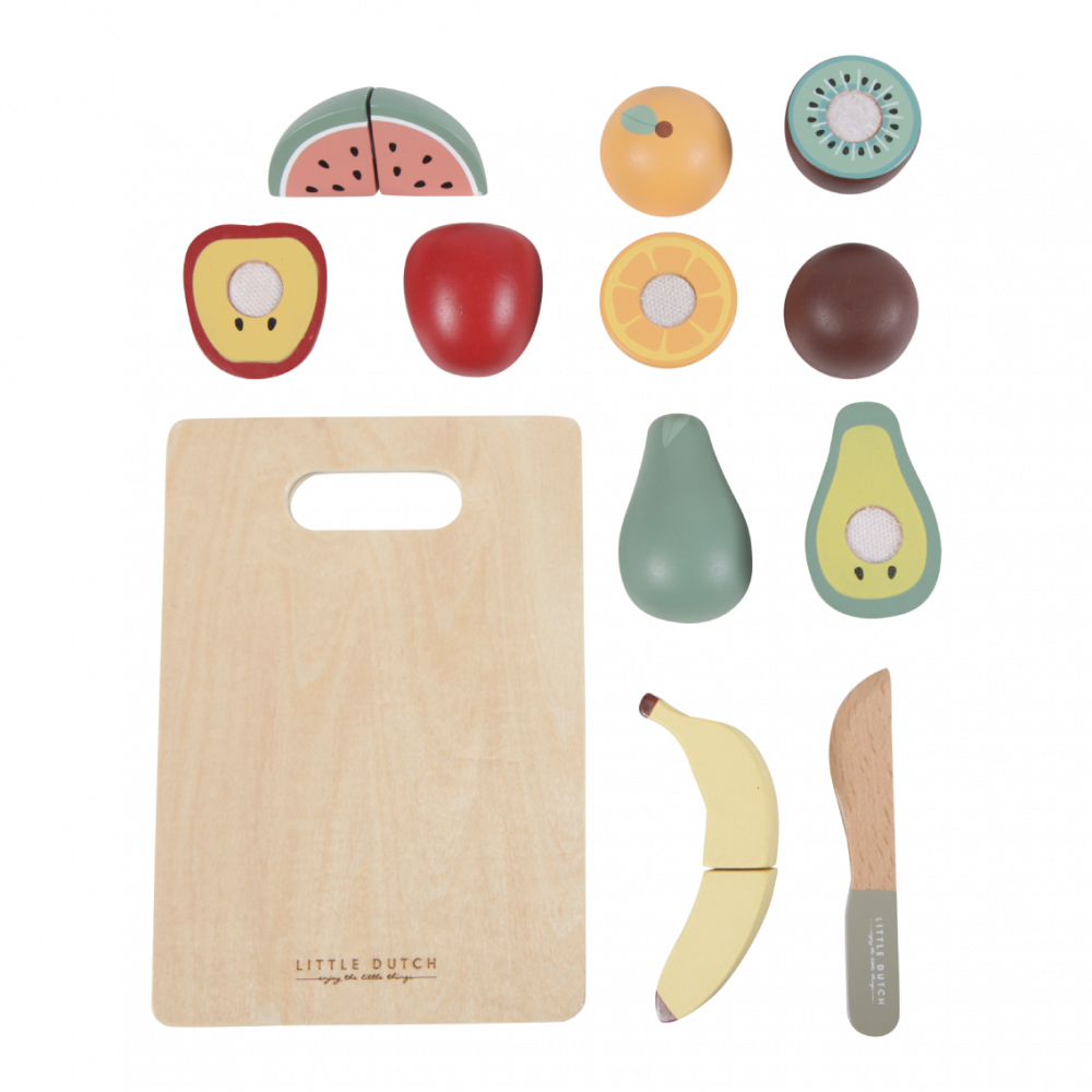 Little Dutch dřevěné krájecí ovoce