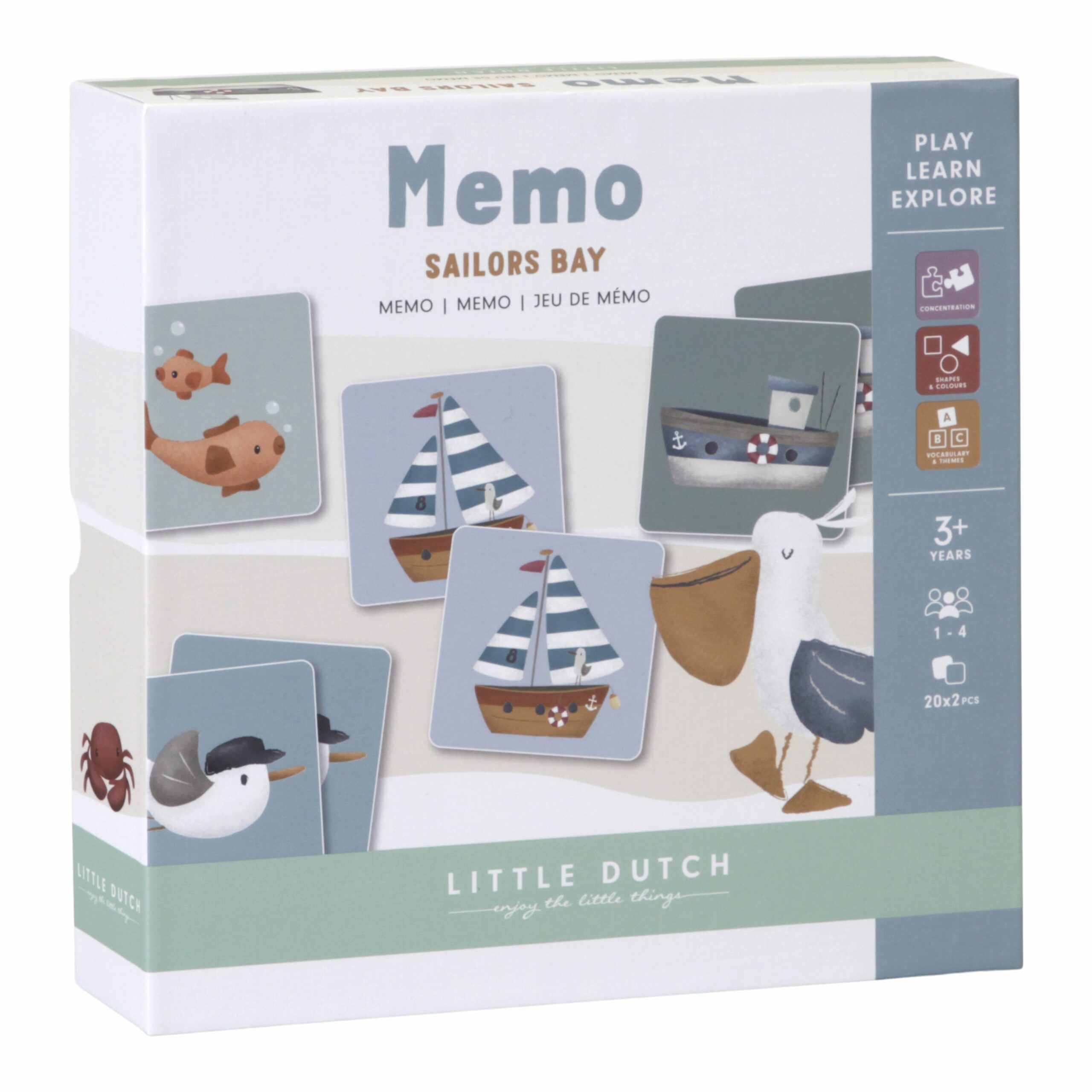 Little Dutch pexeso Námořnický záliv