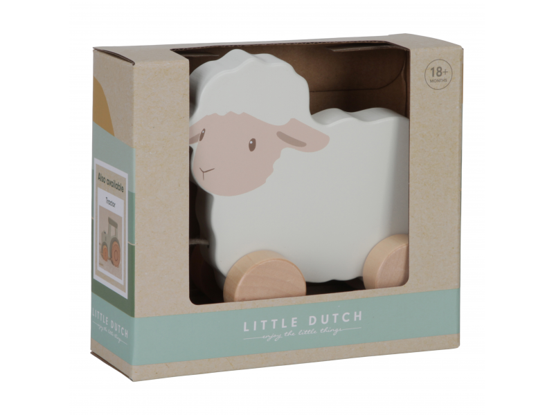 Little Dutch dřevěná tahací ovečka