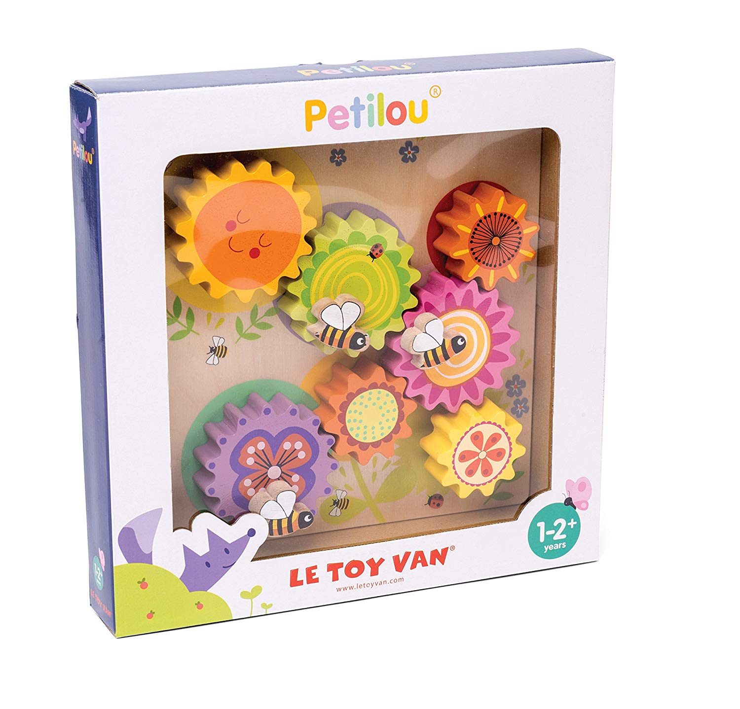 Le Toy Van dřevěná ozubená kola včelka Petilou