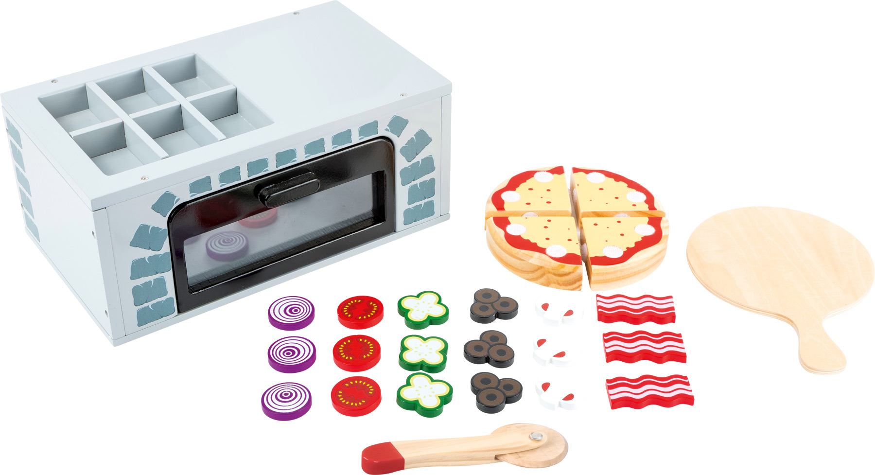 Dřevěná pizza pec s příslušenstvím