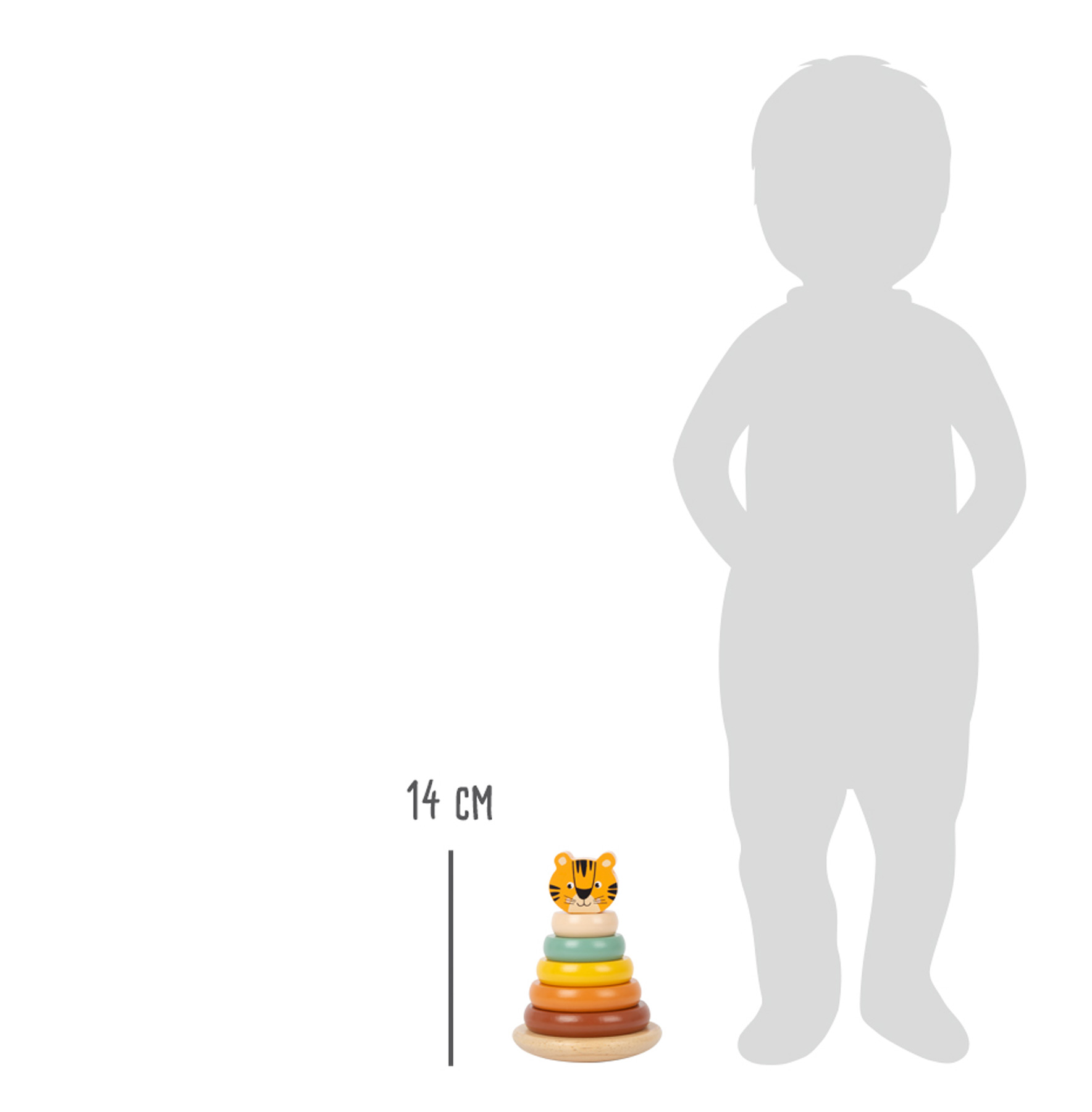 Dřevěná nasazovací věž Tiger Safari