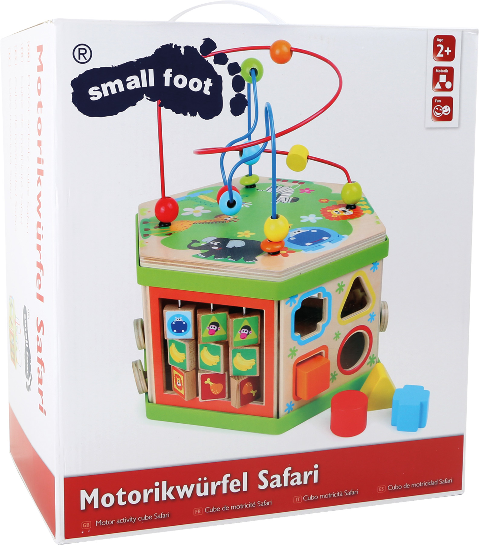 Velká motorická kostka Safari