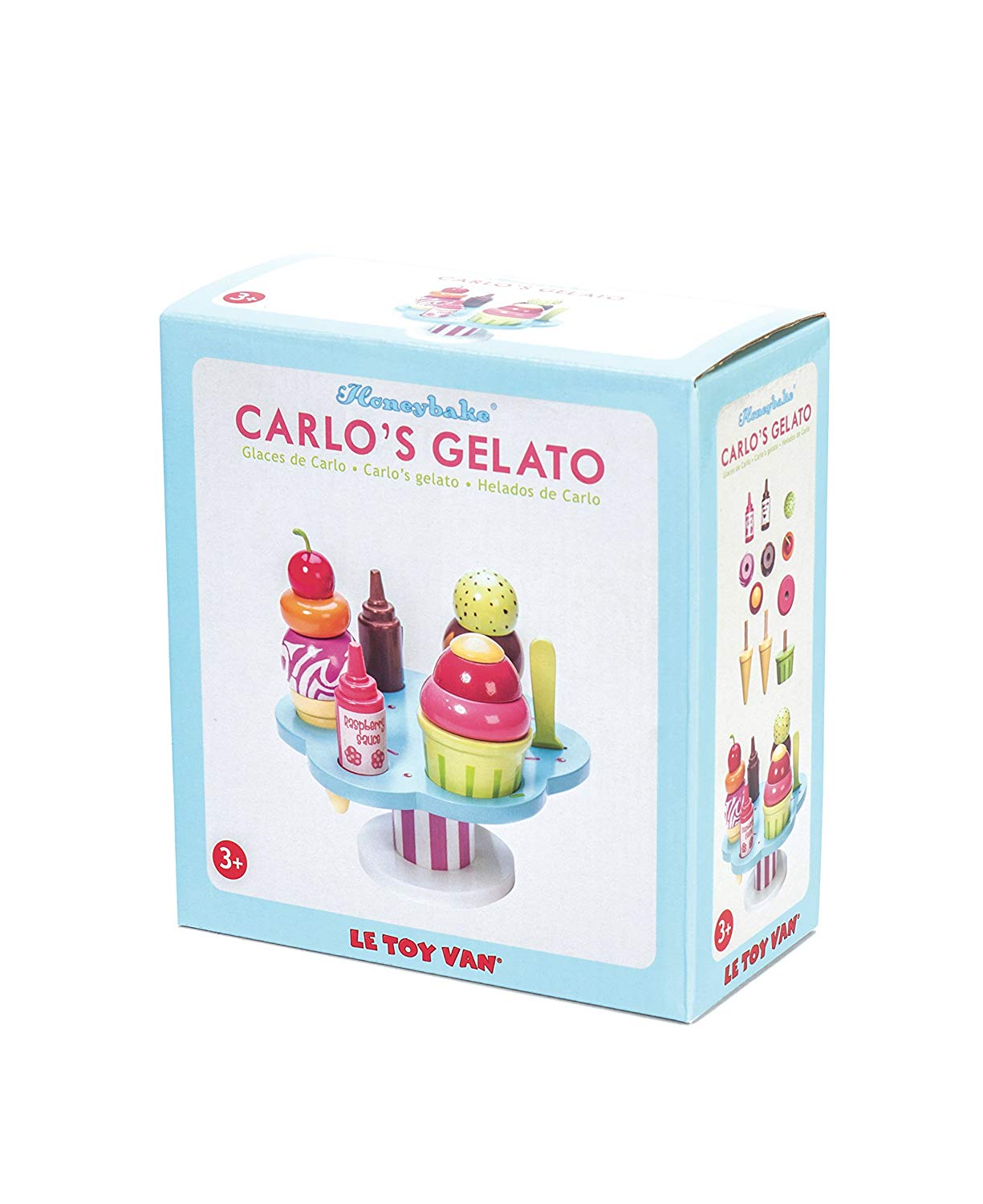 Le Toy Van dřevěný zmrzlinový set Carlos