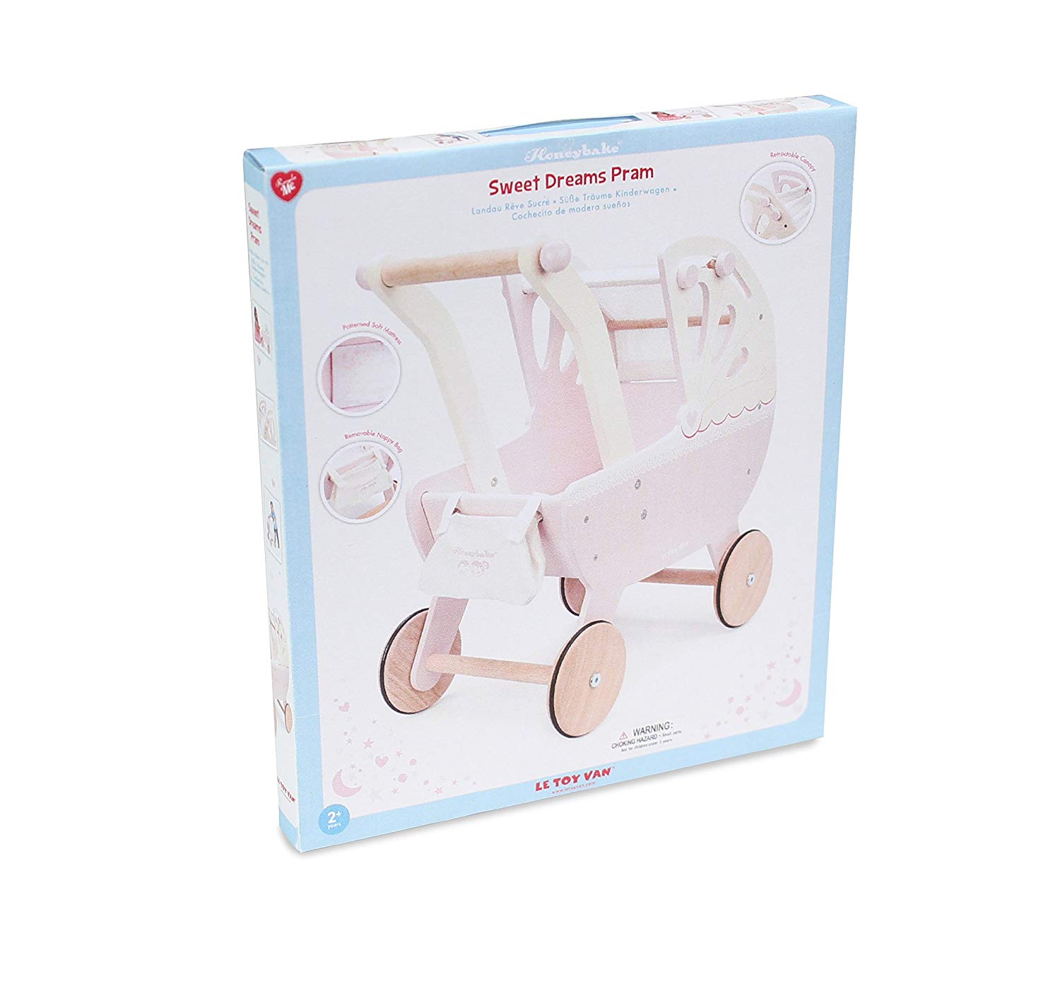 Le Toy Van dřevěný kočárek Sweet Dreams