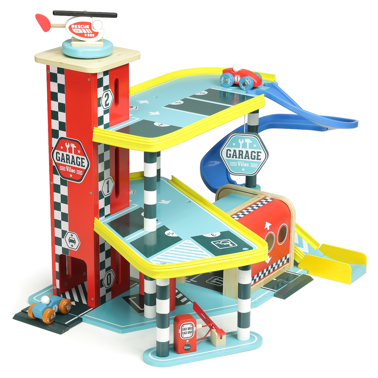 Vilac dřevěná Garáž Vilacity