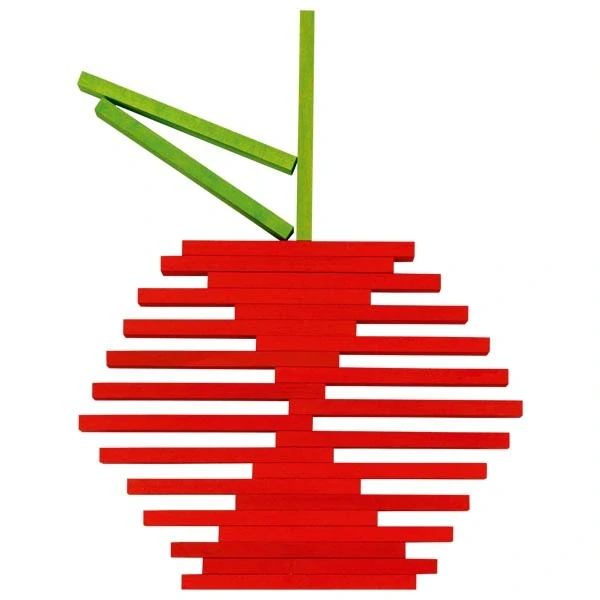 Goki Stavební kostky - destičky duhové, 200 dílů