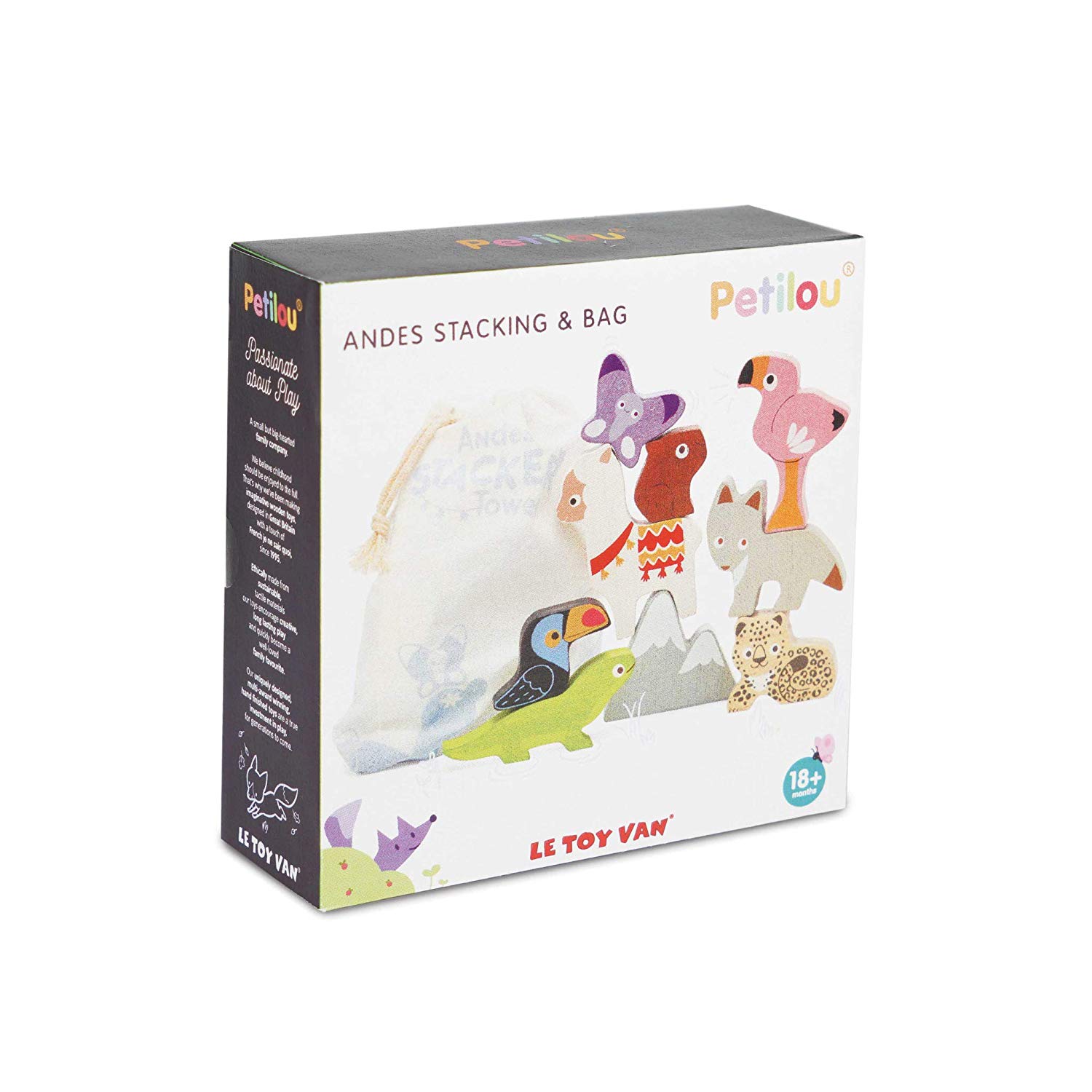 Le Toy Van dřevěná skládací věž Andes