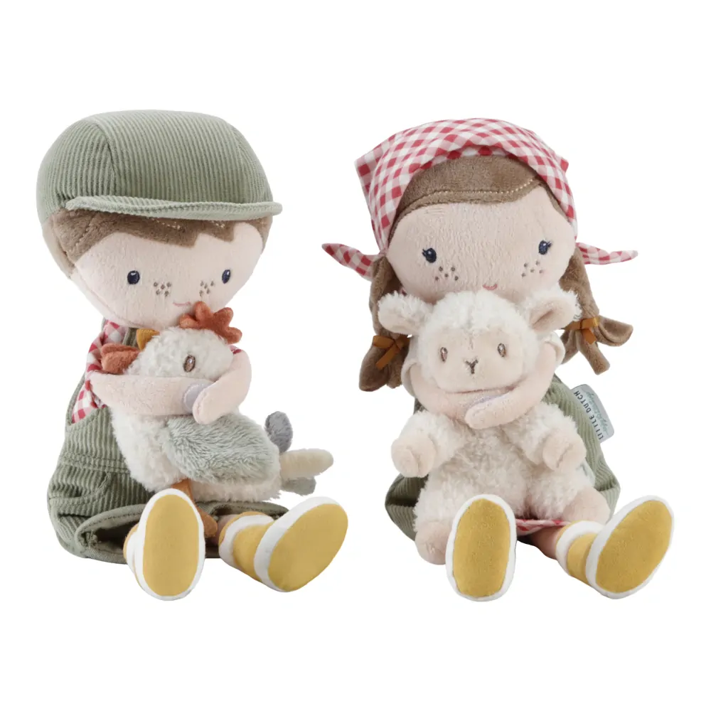 Little Dutch Látková panenka farmář Jim 35 cm