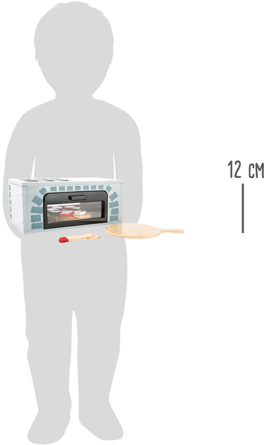 Dřevěná pizza pec s příslušenstvím