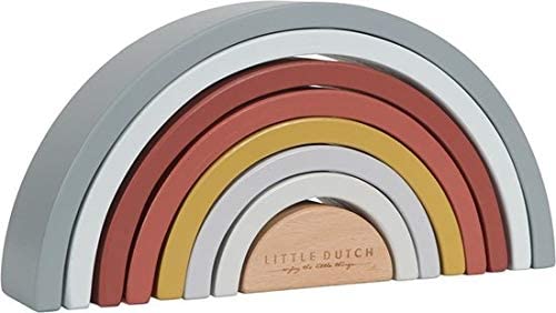 Little Dutch dřevěná skládačka rainbow (Duha)NEW
