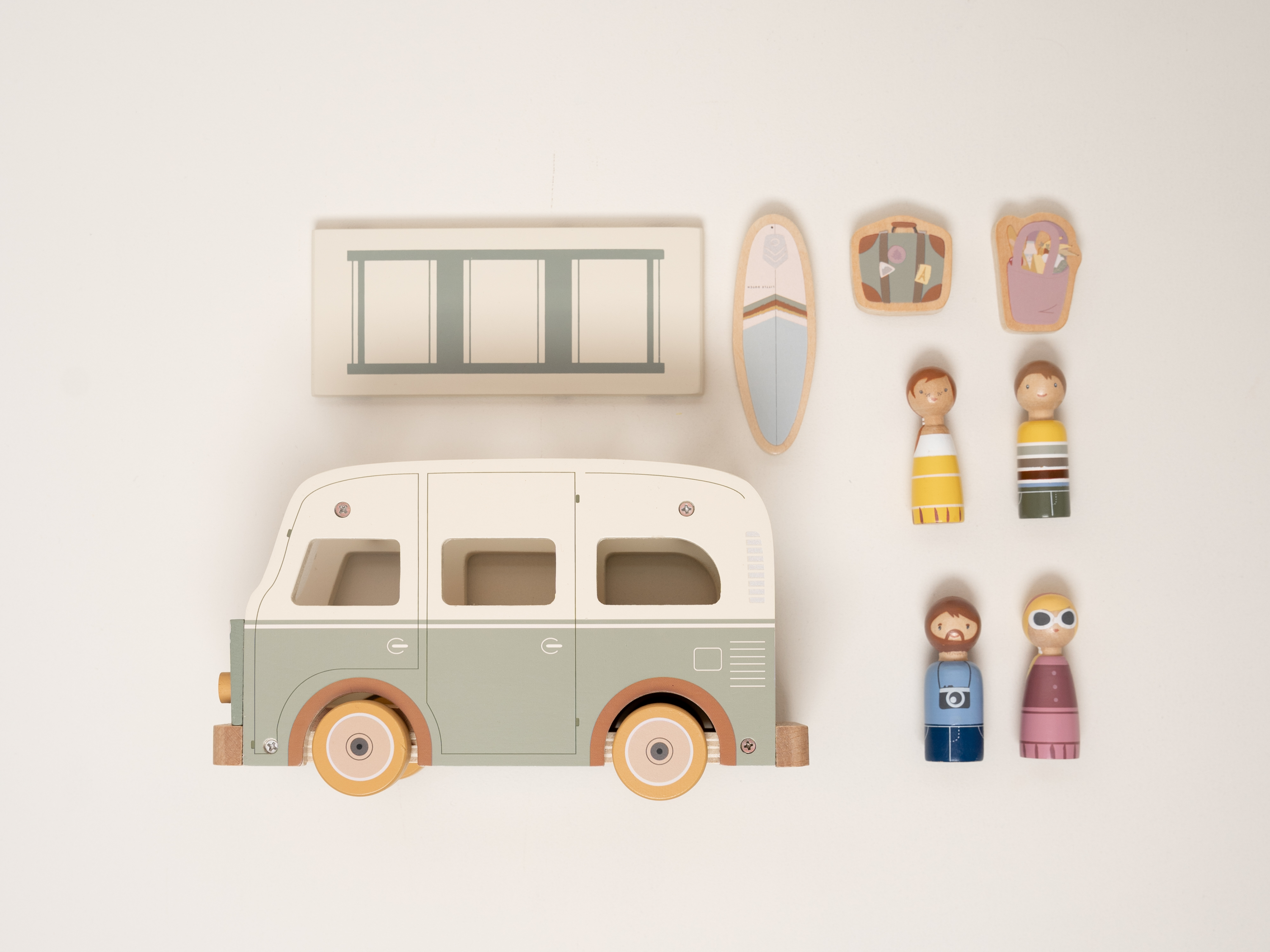 Little Dutch dřevěný karavan